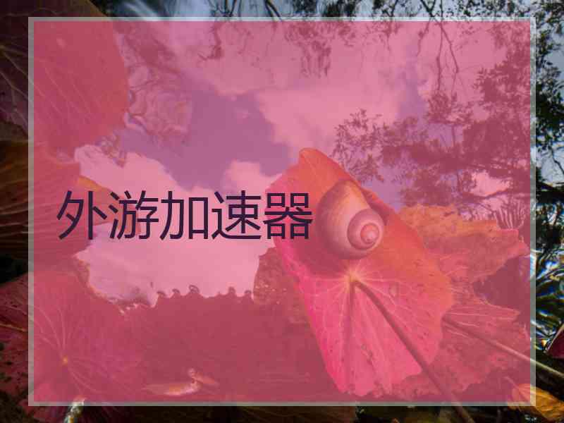 外游加速器